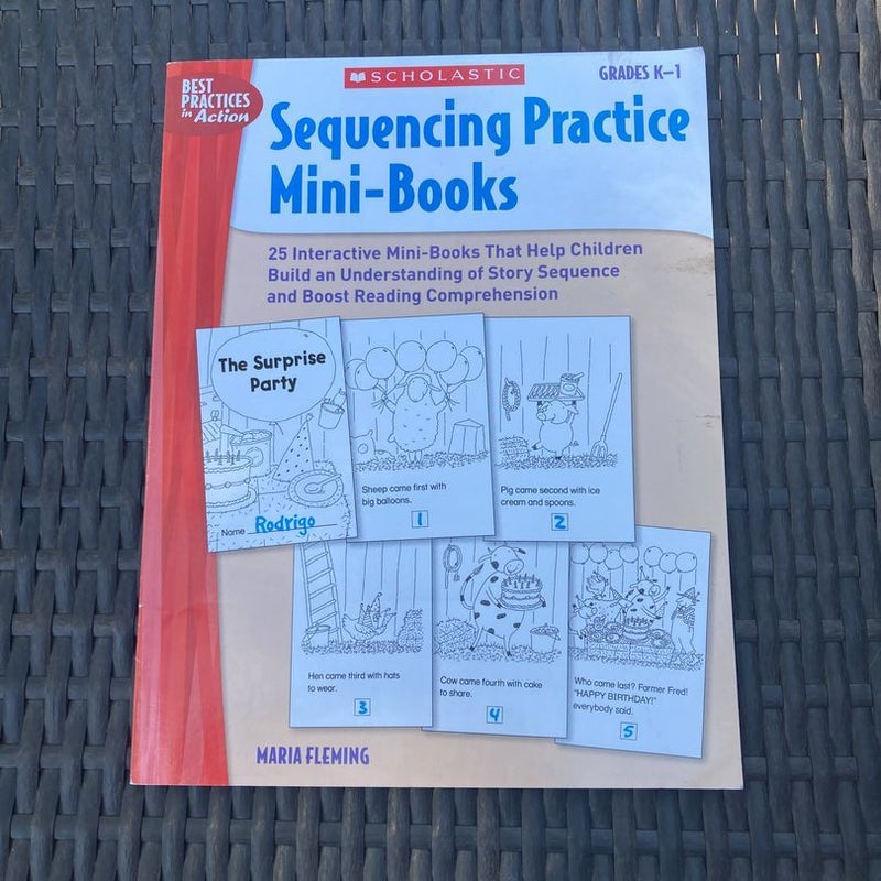 Sequencing Practice Mini-Books, Grades K-1