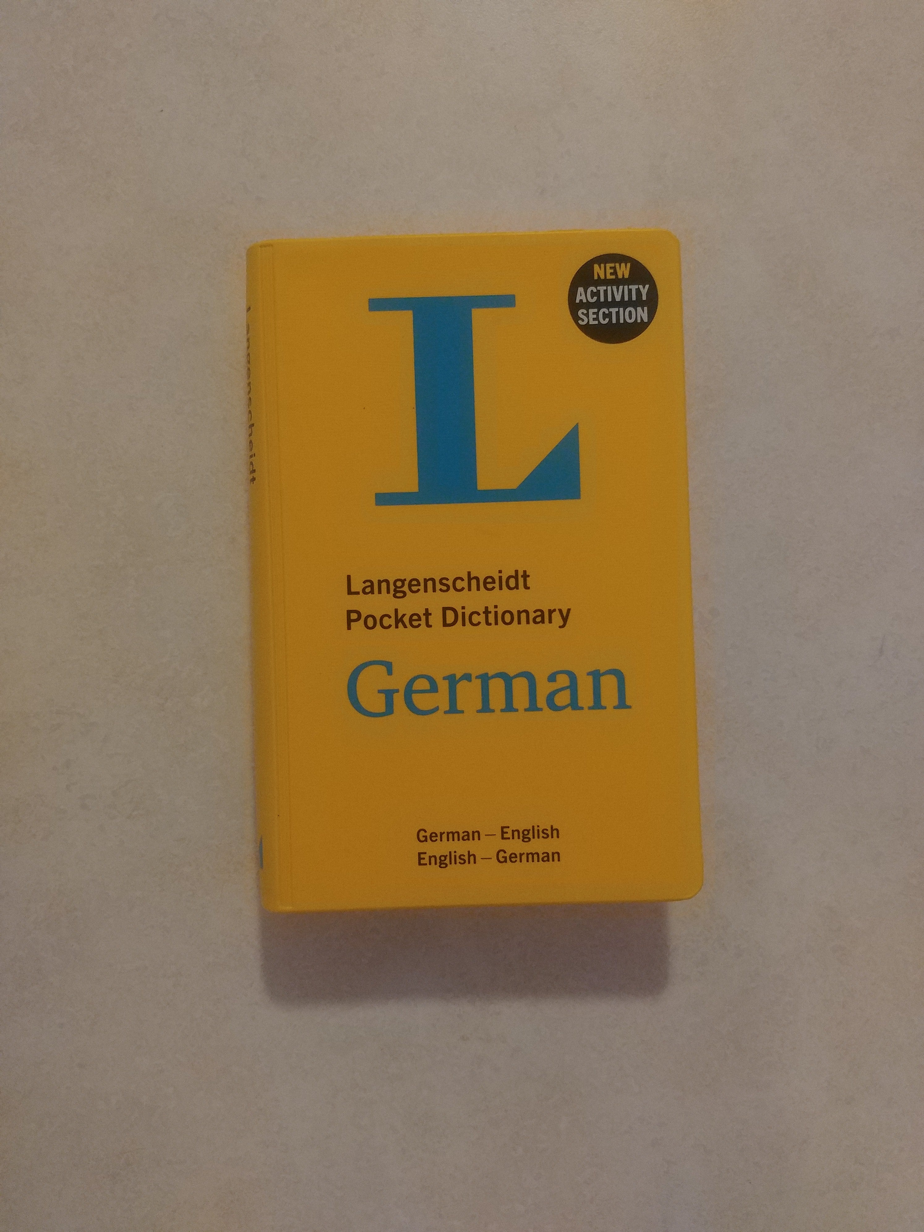 Langenscheidt Pocket Dictionary German