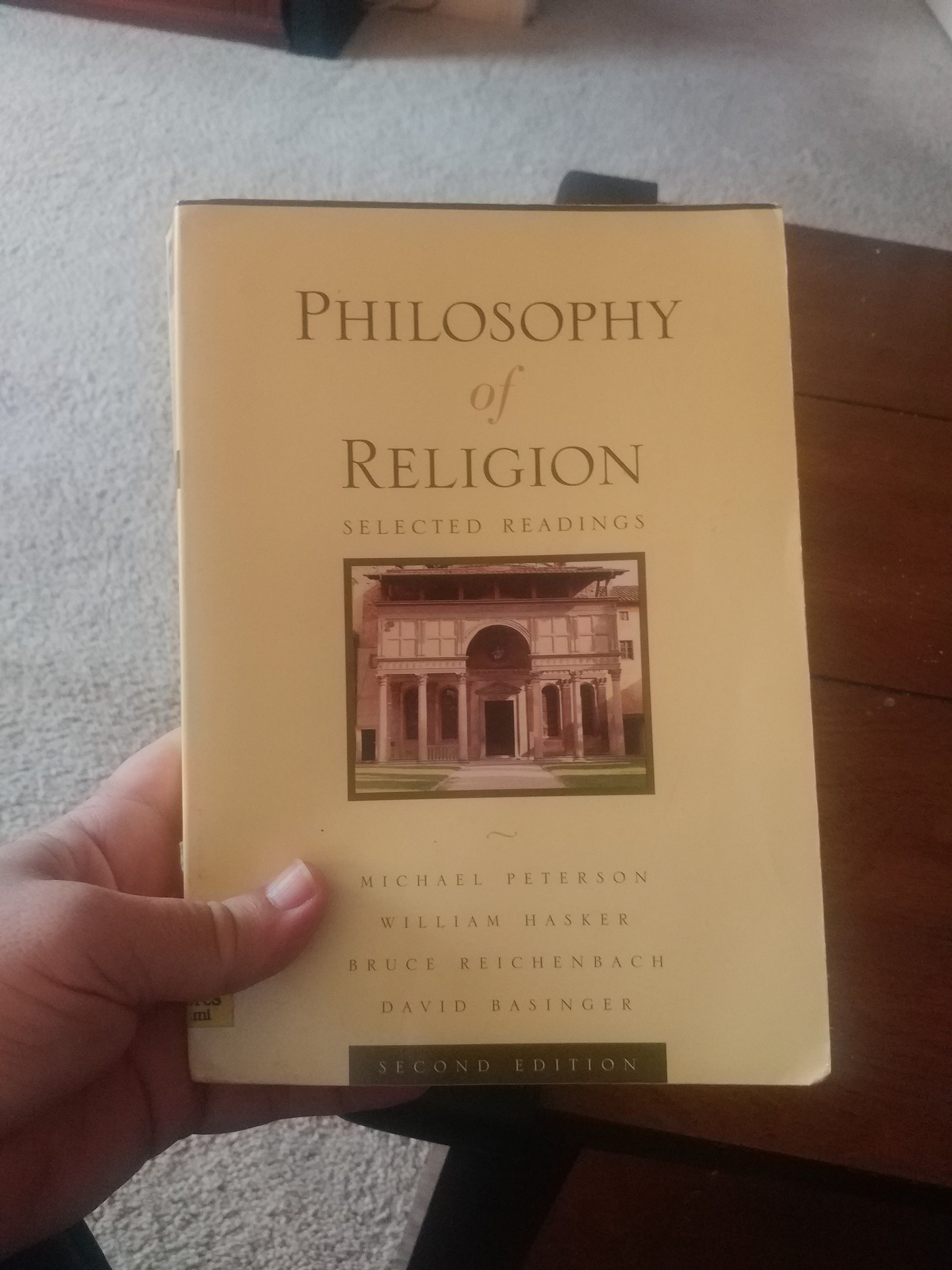 Philosophy of Religion