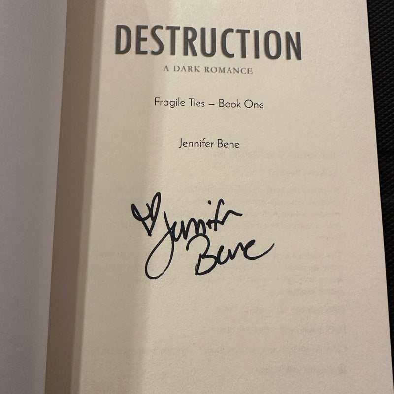 Destruction (Signed)