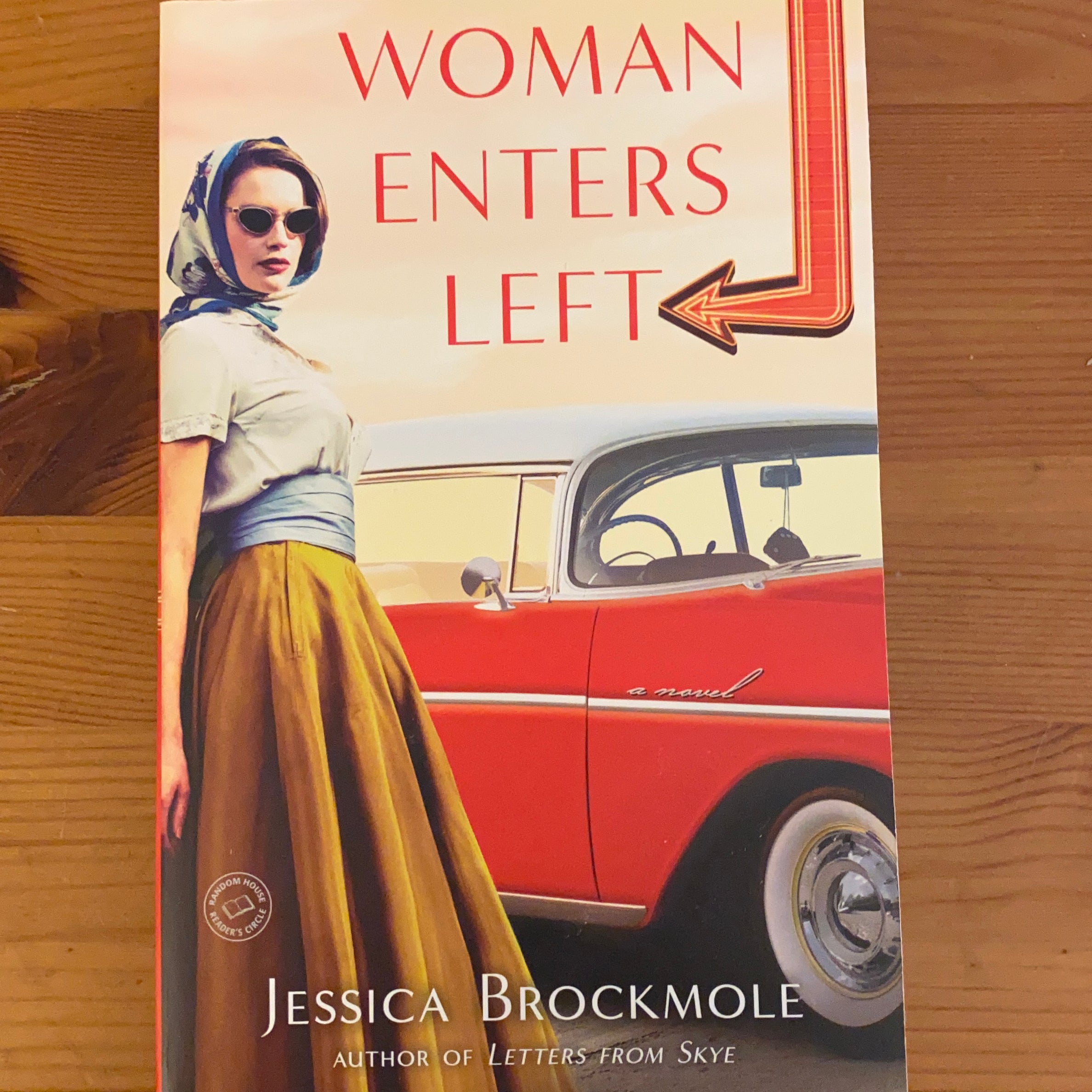 Woman Enters Left