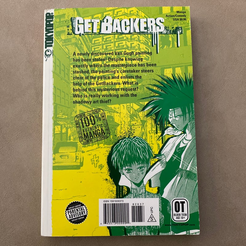 GETBACKERS, VOL. 5 by Yuya Aoki Rando Ayamine on Rare Book Cellar