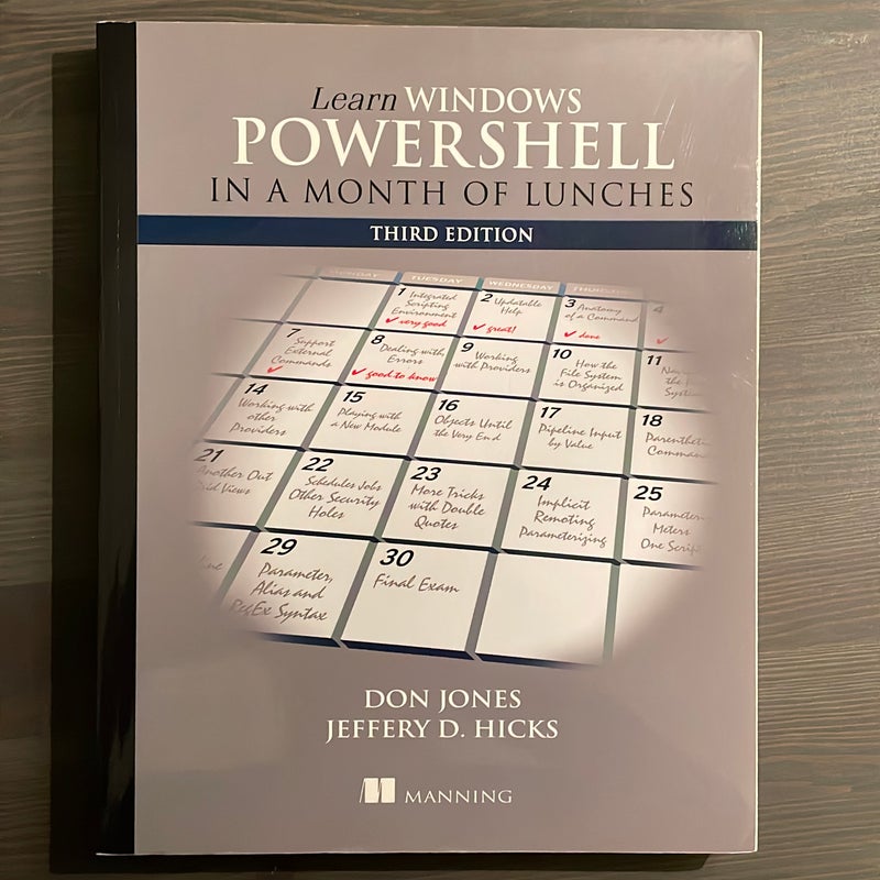 Learn Windows PowerShell in a Month of Lunches, Third Edition