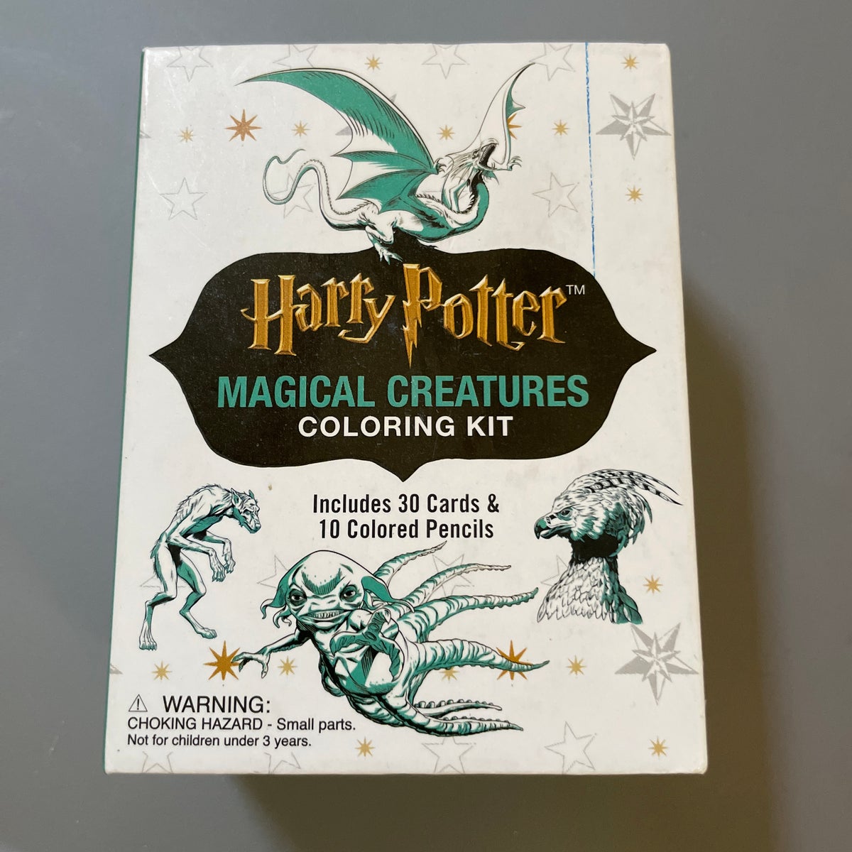 Harry Potter Magical Creatures Coloring Kit by Running Press