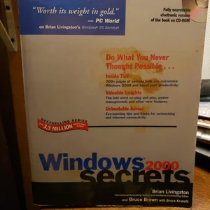 Microsoft Windows 2000 Secrets