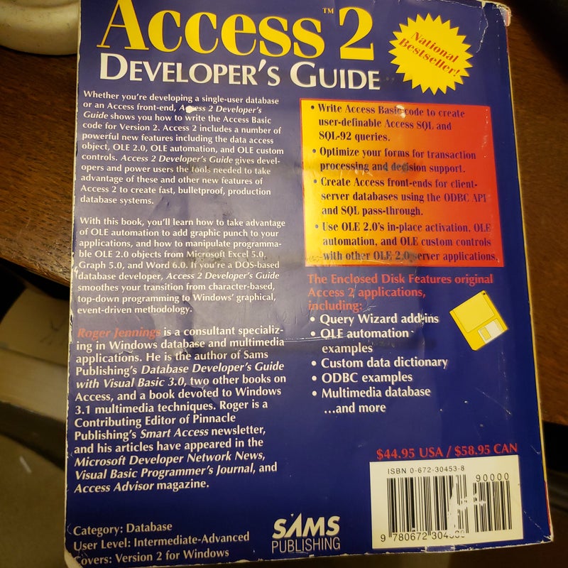 Access 2 Developer's Guide
