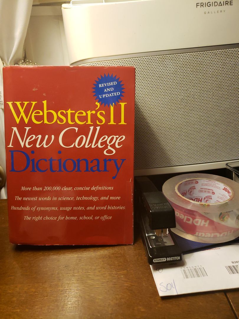 Webster's II New College Dictionary