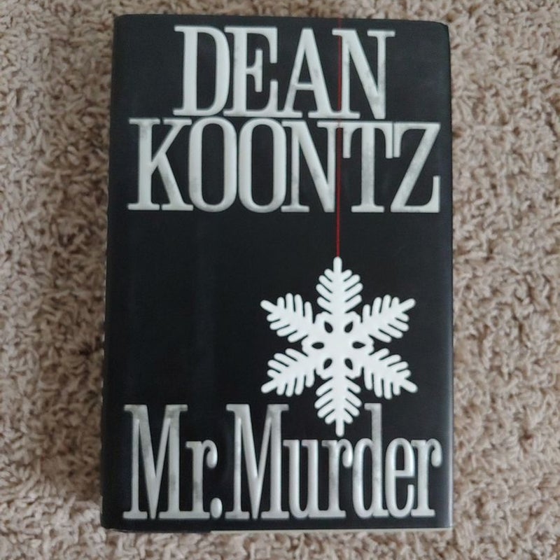Mr. Murder, signed, first edition