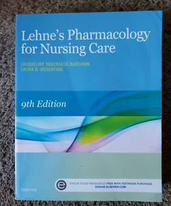 Lehne's Pharmacoogyy for nursing care