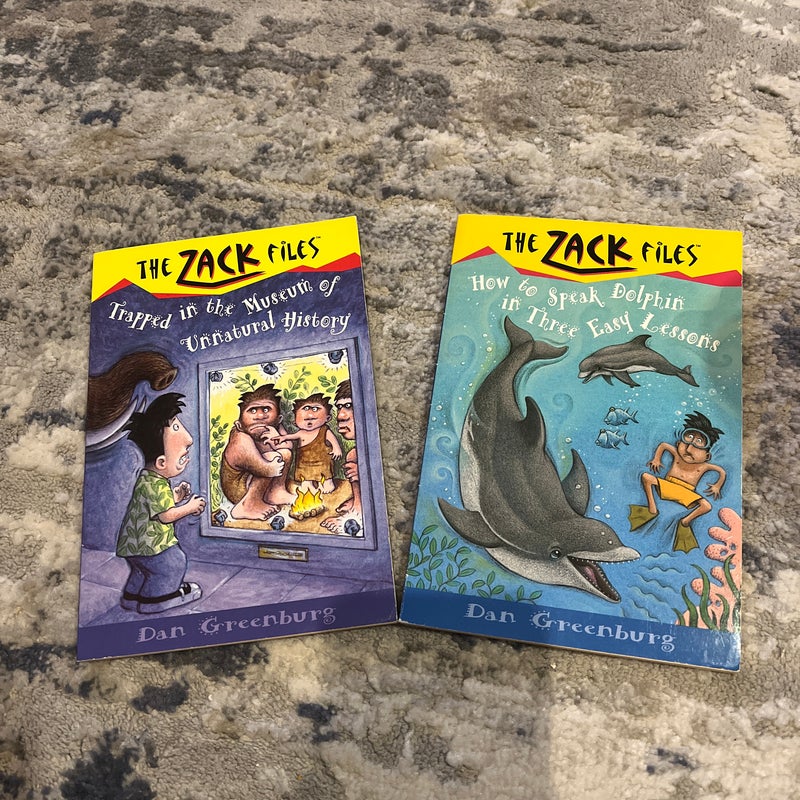 Zack Files - 2 book collection 