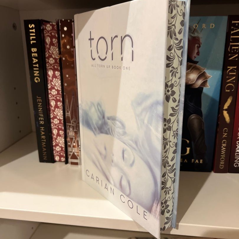 torn up book