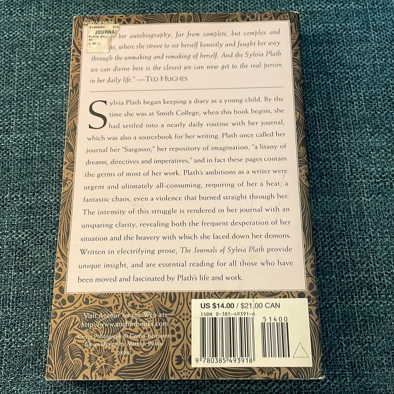 The Journals of Sylvia Plath by Sylvia Plath Pangobooks