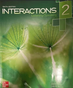 Interactions 2 Listening and Speaking Student Book