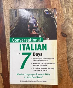 Conversational Italian in 7 Days