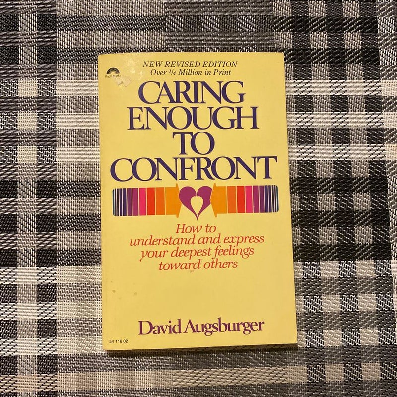 Caring Enough to Confront