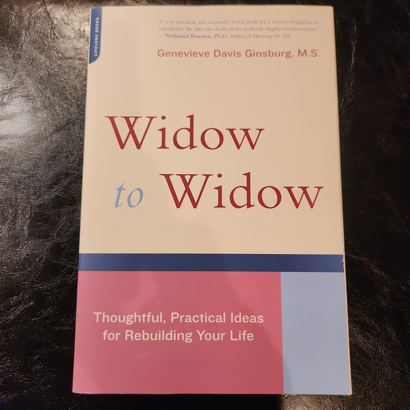 Widow to Widow