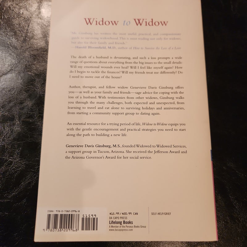 Widow to Widow