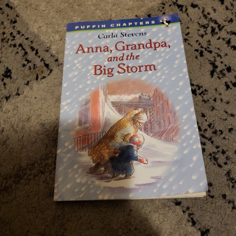 Anna, Grandpa, and the Big Storm