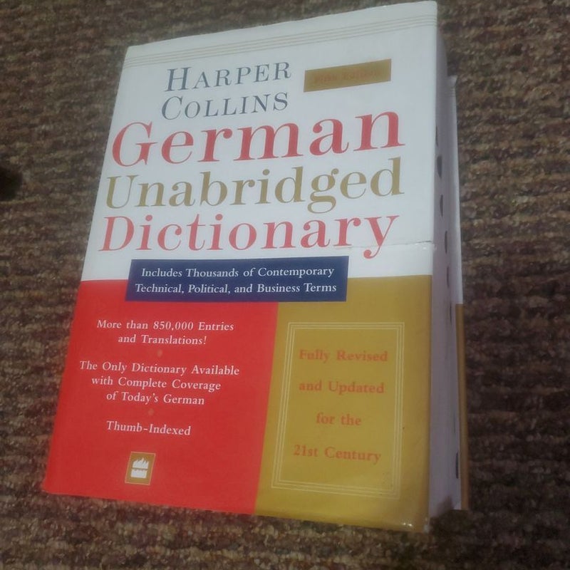 German Unabridged Dictionary