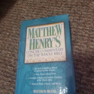 Matthew Henry's Commentary on the Whole Bible