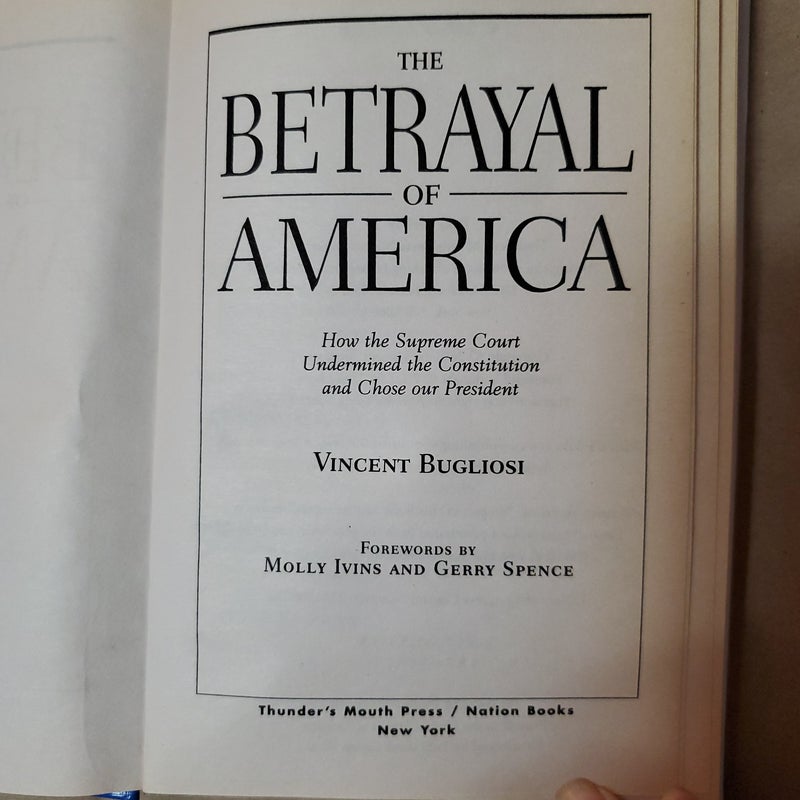 The Betrayal of America