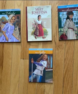 4 American Girl Books 