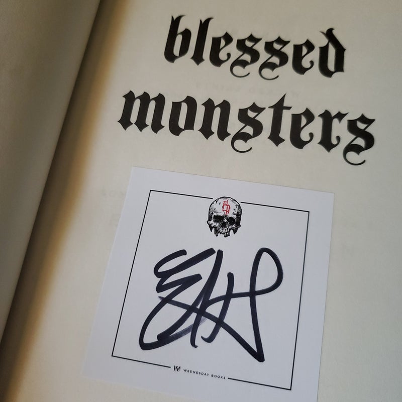 Blessed Monsters Beacon Bookbox Signed