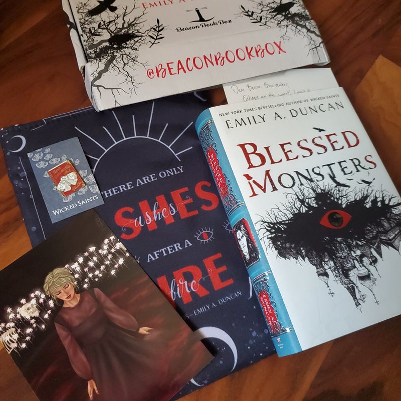 Blessed Monsters Beacon Bookbox Signed