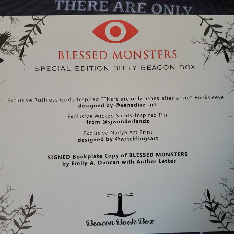 Blessed Monsters Beacon Bookbox Signed