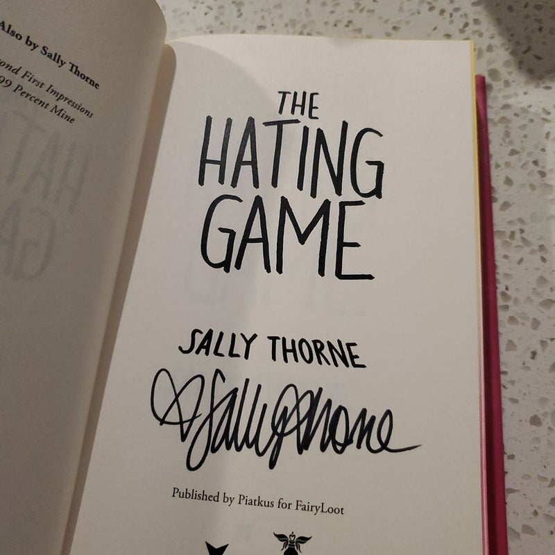 The Hating Game - Signed Fairyloot Edition