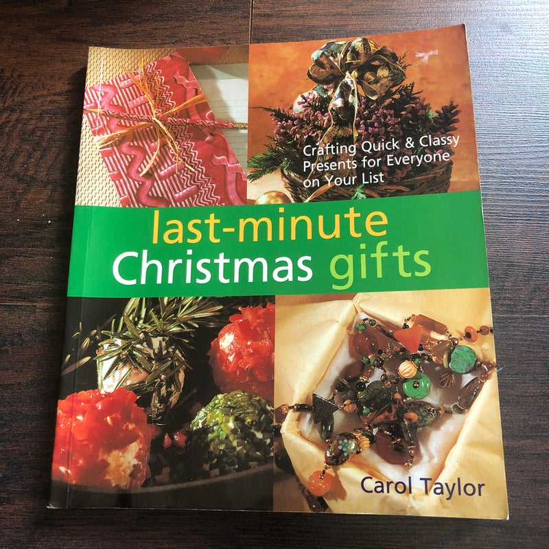 Last-Minute Christmas Gifts