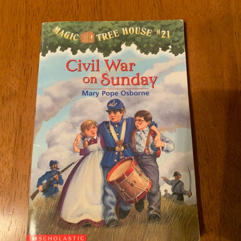 Magic Tree House #21 Civil War on Sunday