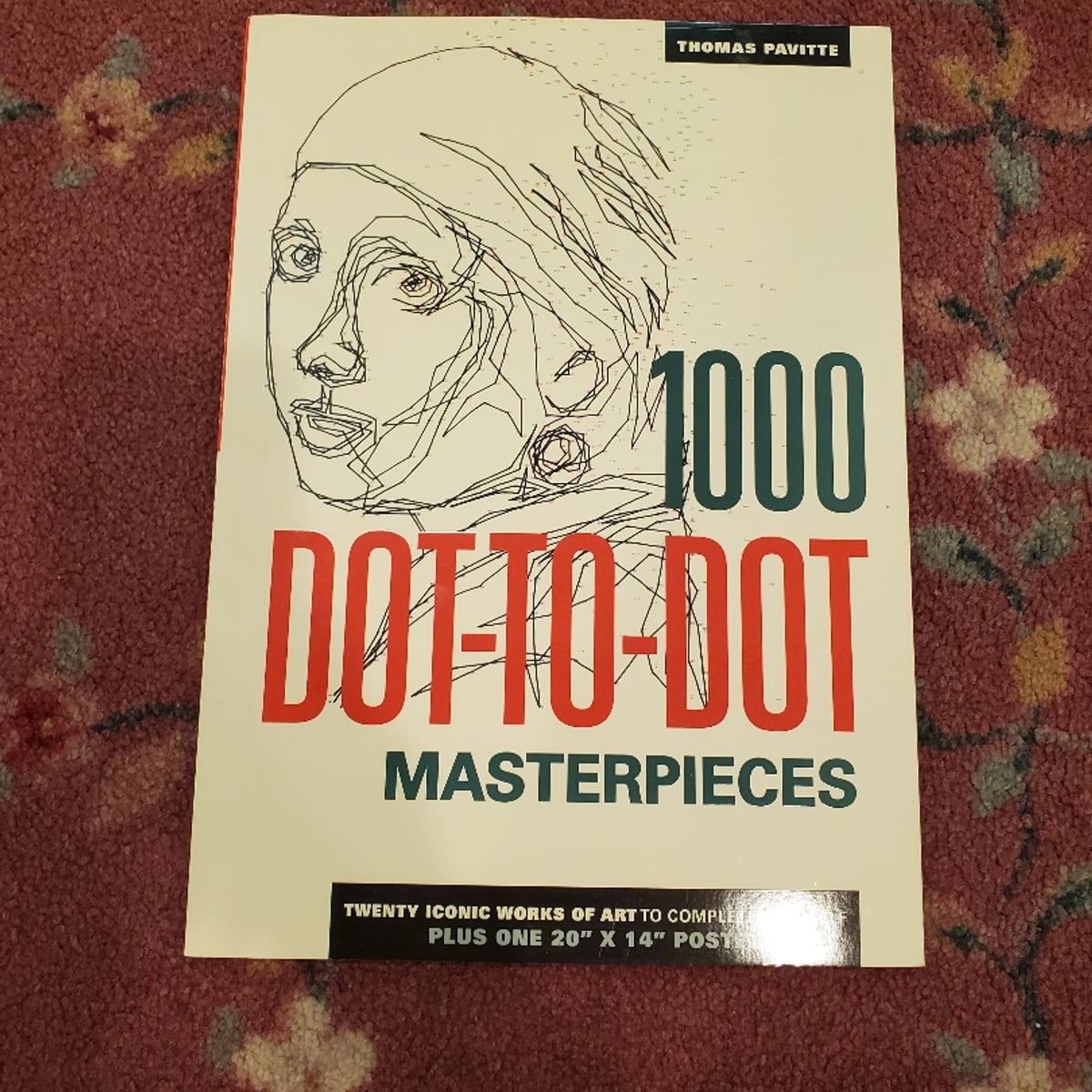 1000 dot to dot masterpieces by thomas pavitte
