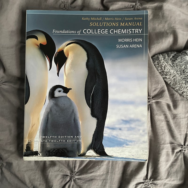 Foundations of College Chemistry