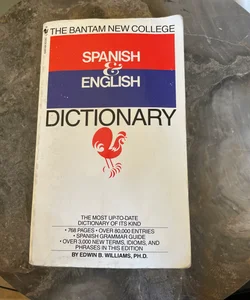 Dictionary English and Spanish 