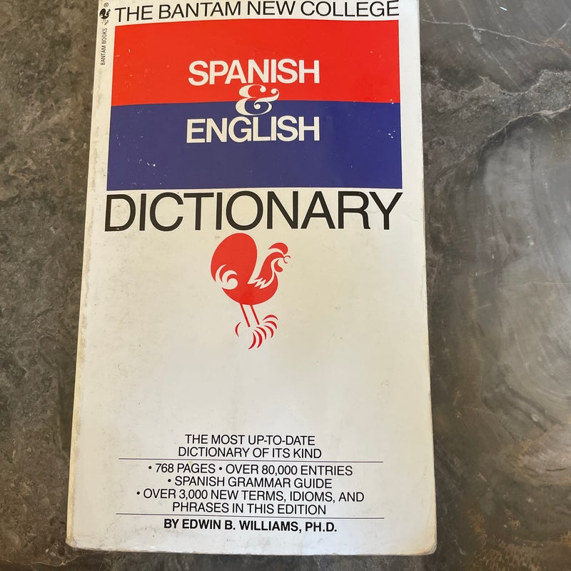 Dictionary English and Spanish 