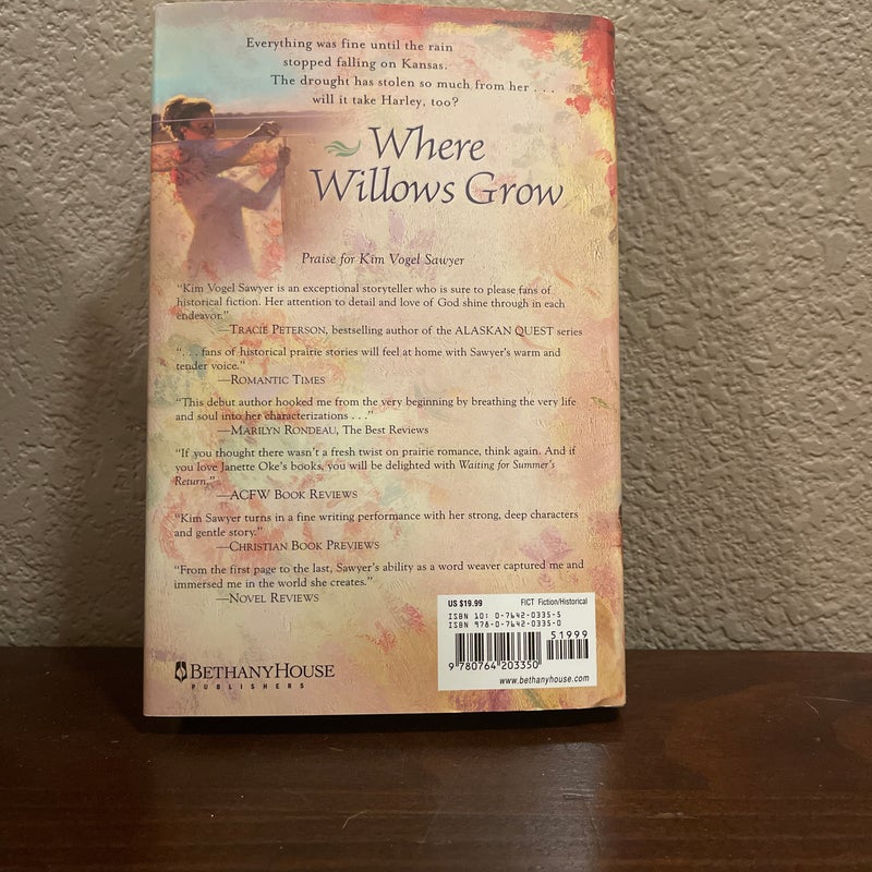Where Willows Grow by Kim Vogel Sawyer, Hardcover Pangobooks