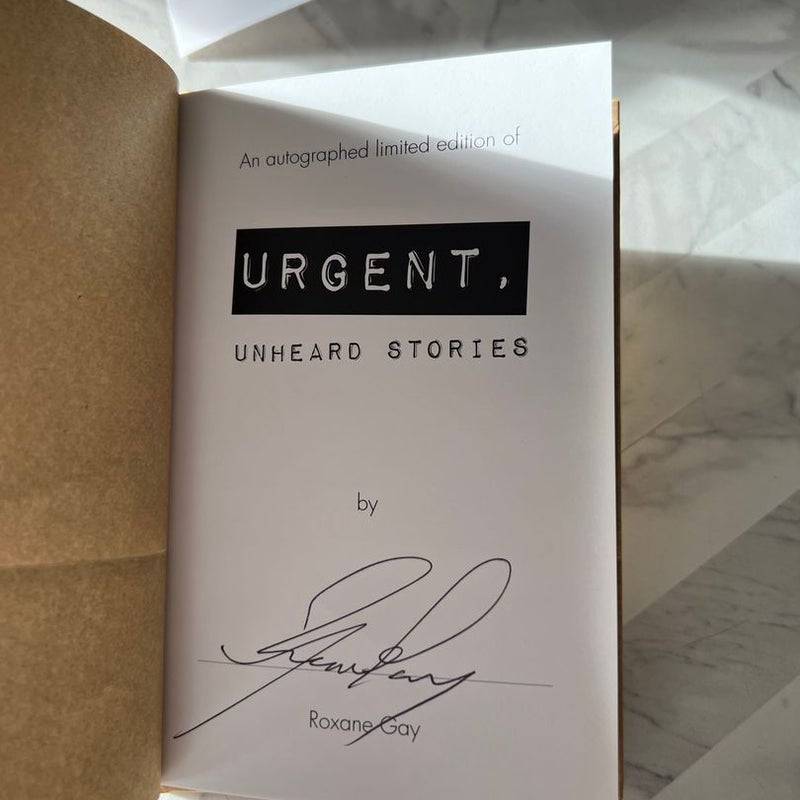 Urgent, unheard stories