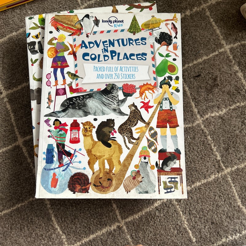 Adventures in Cold Places, Activities and Sticker Books 1