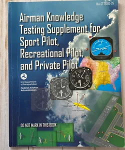 Airman Knowledge Testing Supplement for Sport Pilot, Recreational Pilot, & Private Pilot