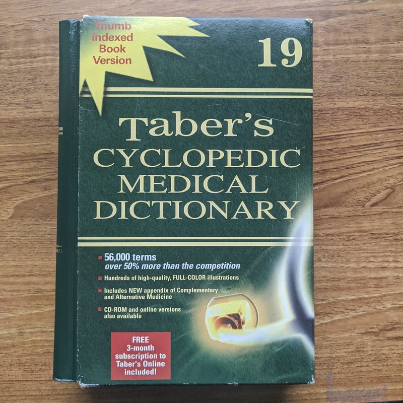 Taber's Cyclopedic Medical Dictionary