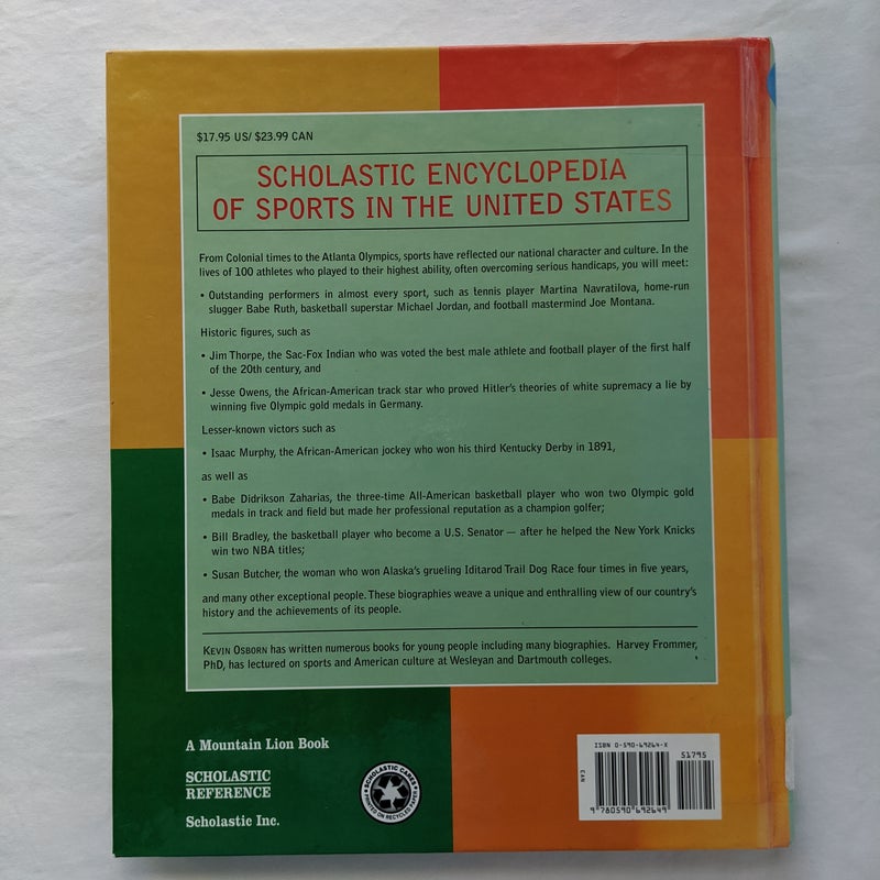 The Scholastic Encyclopedia of Sports in the United States