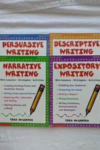 Lot Of 4 Scholastic Writing Activity Workbooks Guides 