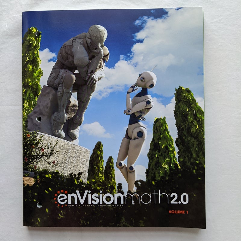 Envision Math 2. 0 Common Core Student Edition Grade 8 Volume 1 Copyright2017
