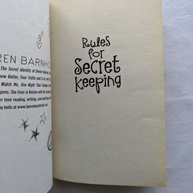 Rules for Secret Keeping