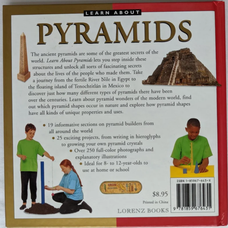 Children's Ancient Egypt Pyramids Pharaoh Book Bundle 