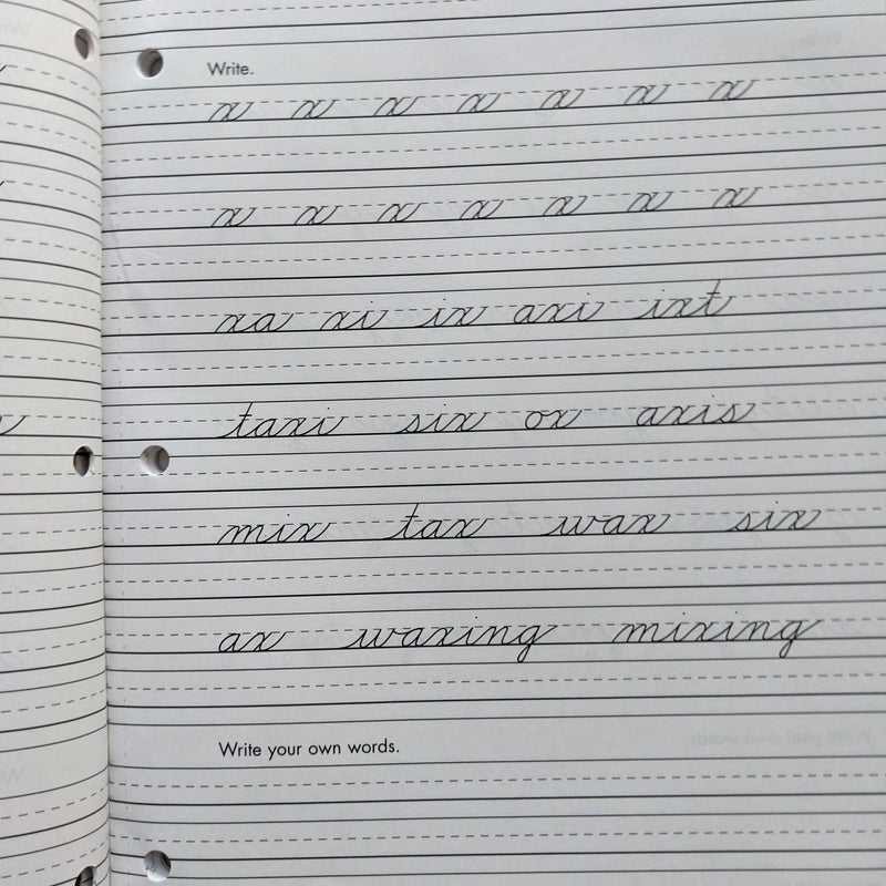 Zaner-Bloser Handwriting 1999