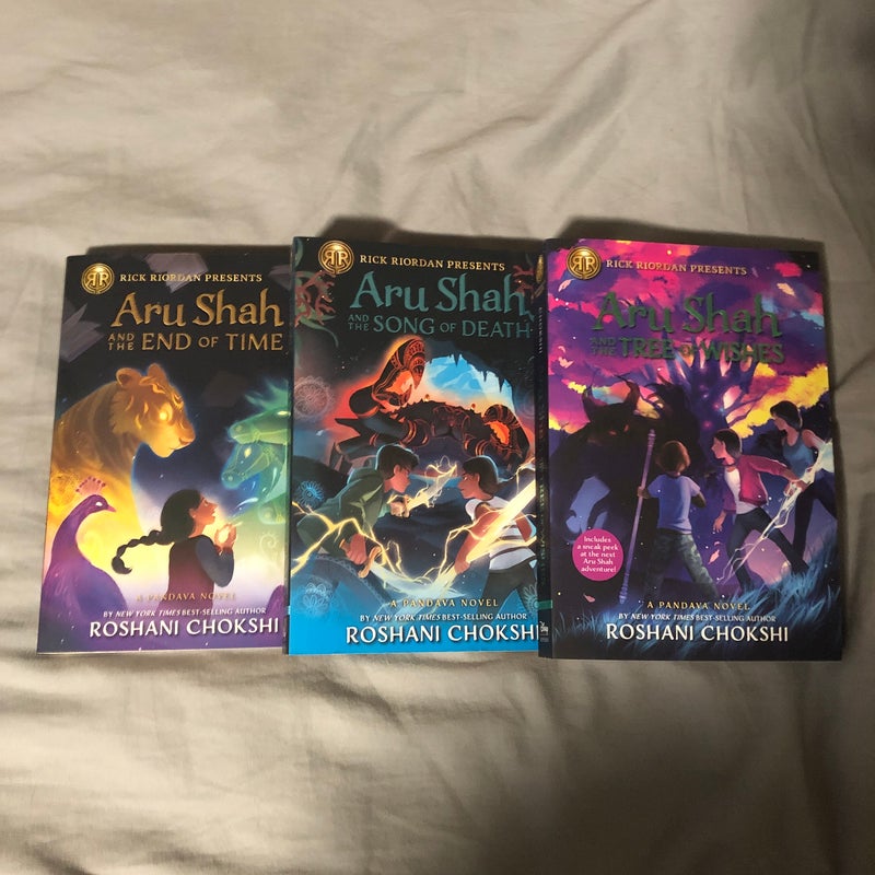 Aru Shah and the End of Time Series (Books 1, 2, 3)