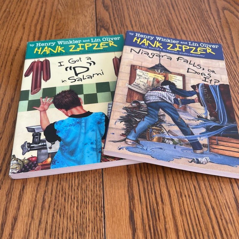 Hank Zipper 2 Books