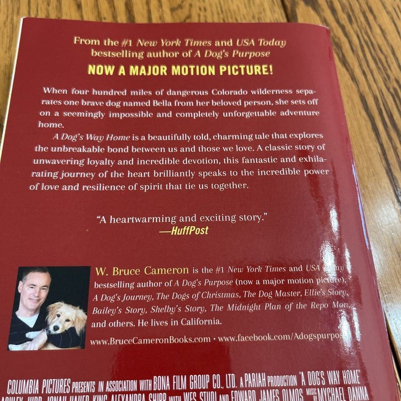 A Dog's Way Home Movie Tie-In